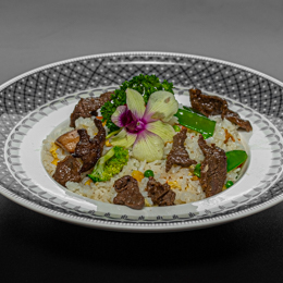 sauté au boeuf(filet de rumsteck)